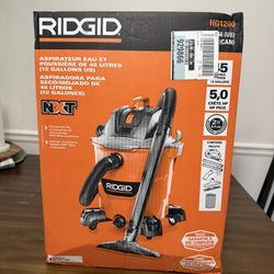Ridgid 12 Gallon Wet/dry Vacuum 