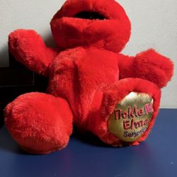 2000 TALKING TICKLE ME ELMO SURPRISE PLUSH 14”
