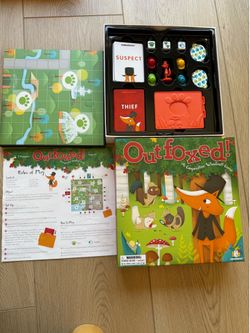 OUTFOXED GAME LIKE NEW!