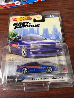 Hot Wheels Fast and Furious 1999 Nissan Maxima
