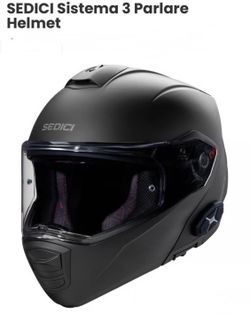 New Sedici Sistema Helmet Matte Black size Size S