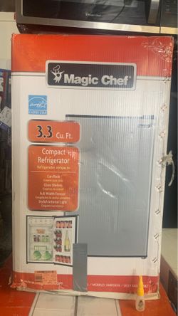 3.3 cu magic chef refrigerator