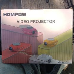 hompom video projector for Iphone/android 