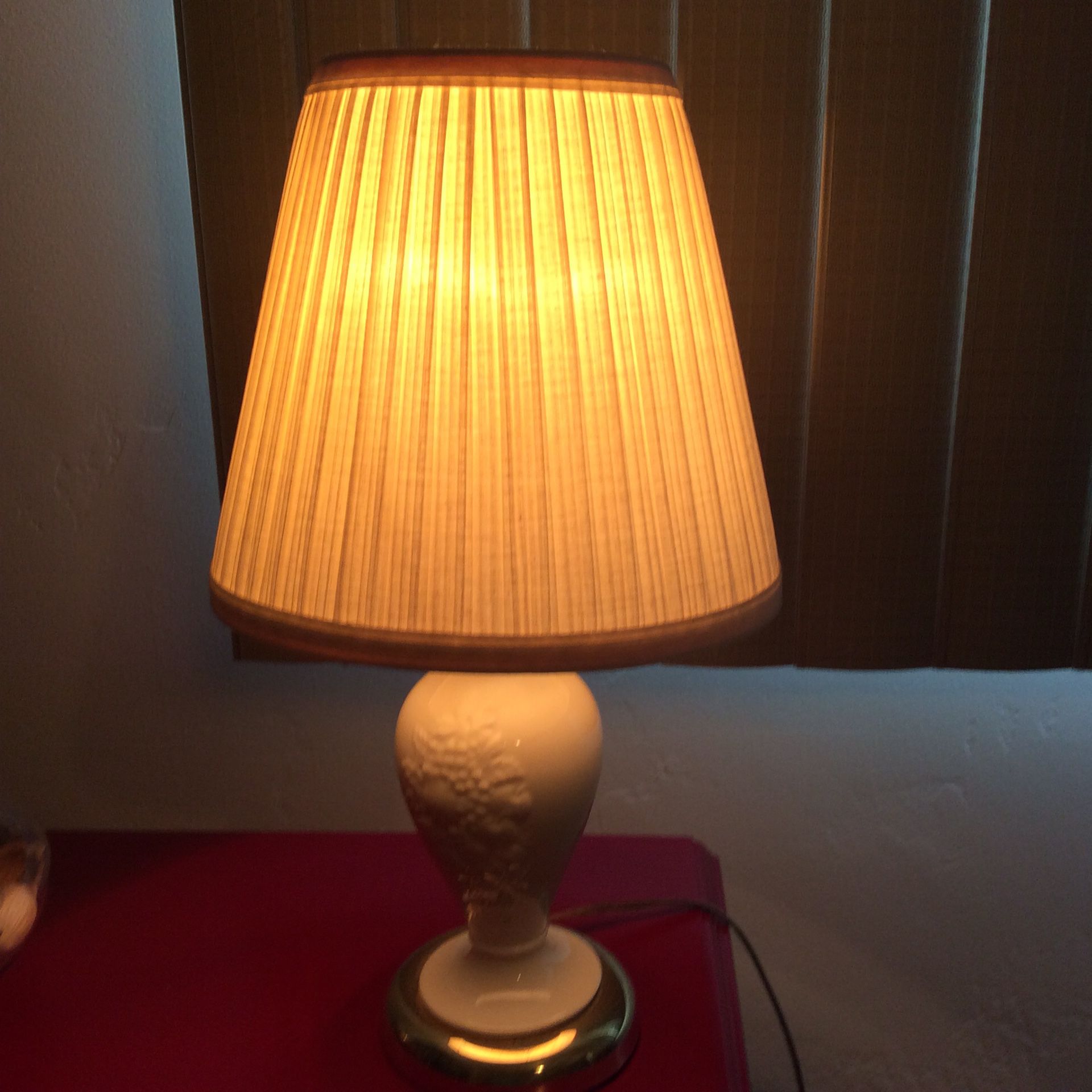 Beautiful collector piece Lenox lamp