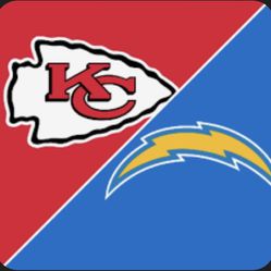 Chiefs vs Chargers  Sun  Sept 29th  1:25pm.   $250 Each