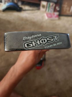 TaylorMade Golf Daytona GHOST TOUR BLACK Putter - 34"  STEEL - w/ Head Cover