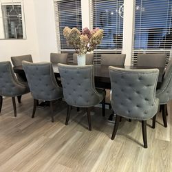 Dinning Table -and 10 Chairs