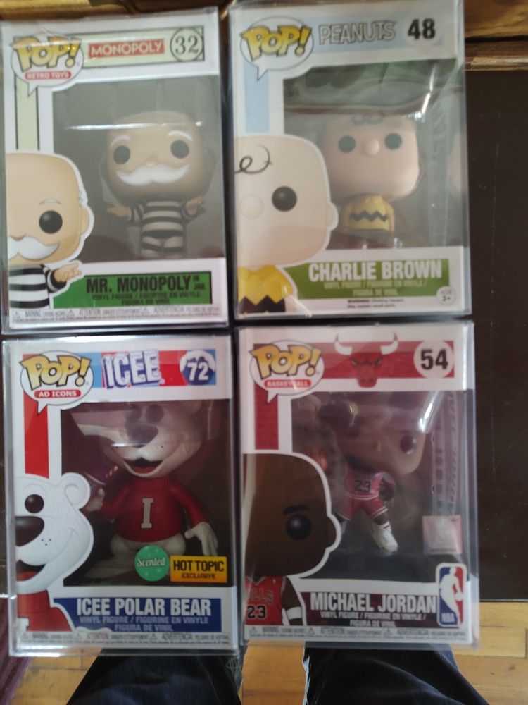 New Funko Pop With Protective Sleeves $6 Each Local Pickup Cash Only