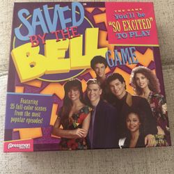 Saved By The Bell Board Game