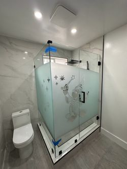 Shower door