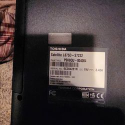 Toshiba Laptop 