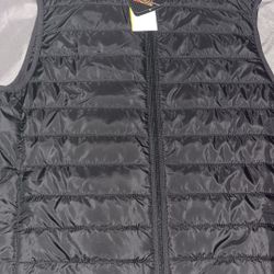 black men’s puffer vest