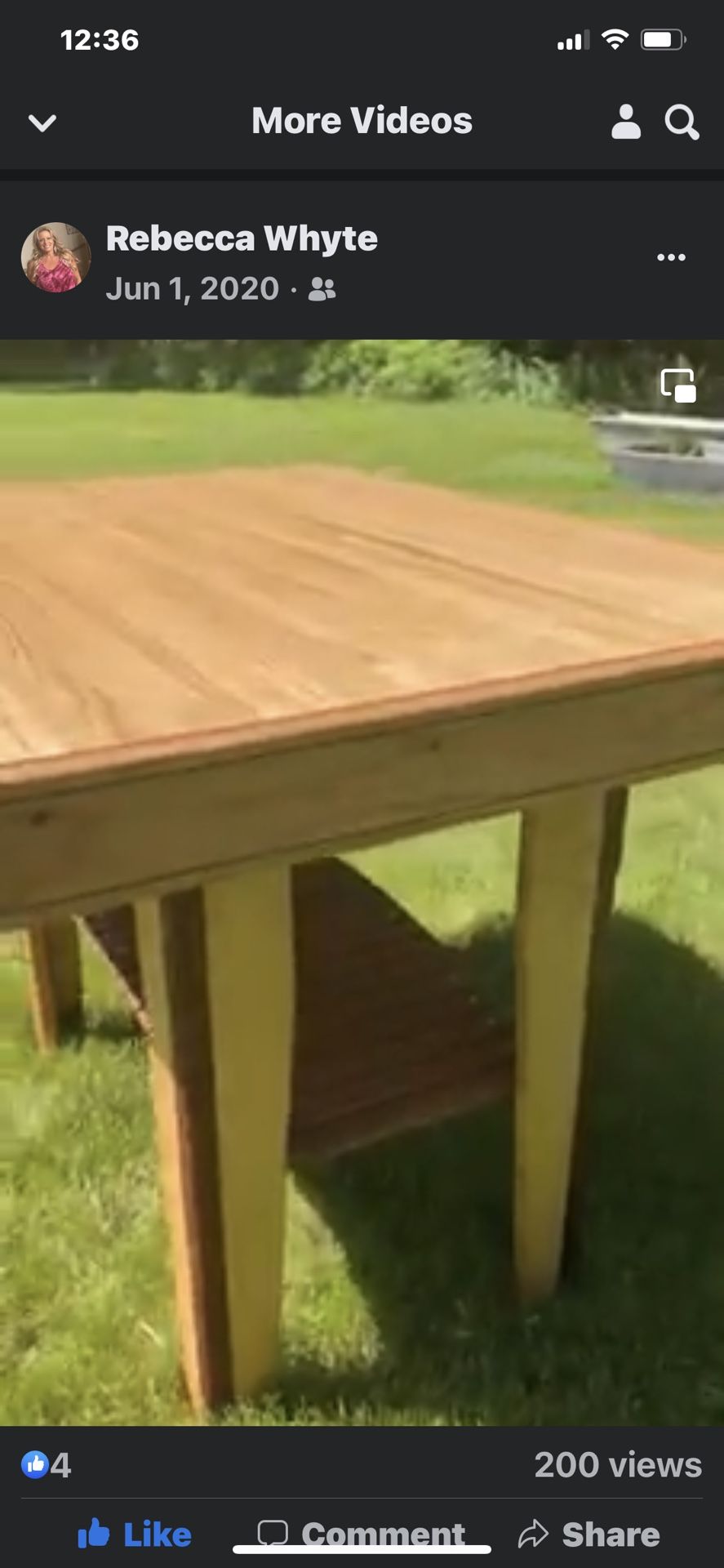 100% Hand Make Table