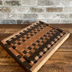 Handcrafted End Grain Cutting Board 