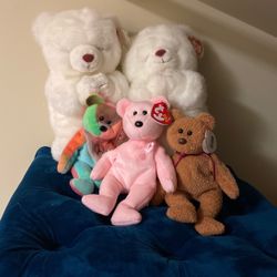 5 Beanie Babies Rare Angels