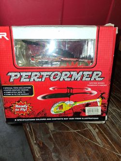Performer RC Helicopter Ready to Fly