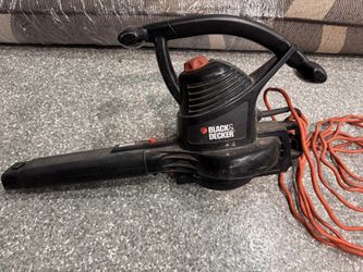 Black And Decker Leaf Blower With Extension Cord 
