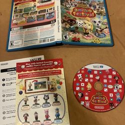 Animal Crossing: Amiibo Festival (Nintendo Wii U, 2015) Complete