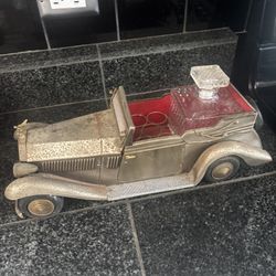 Vintage Musical 1950s Antique Car Decanter