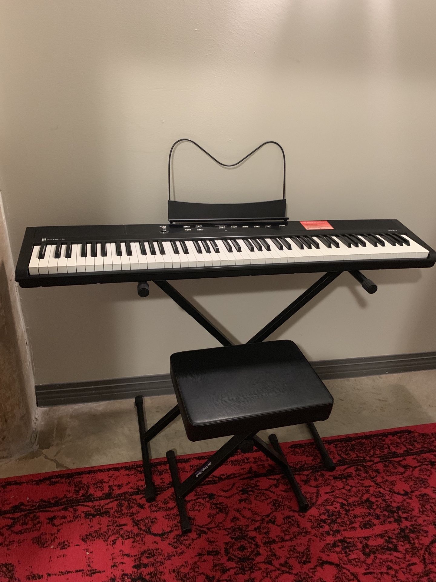 Williams legato 88 Key keyboard