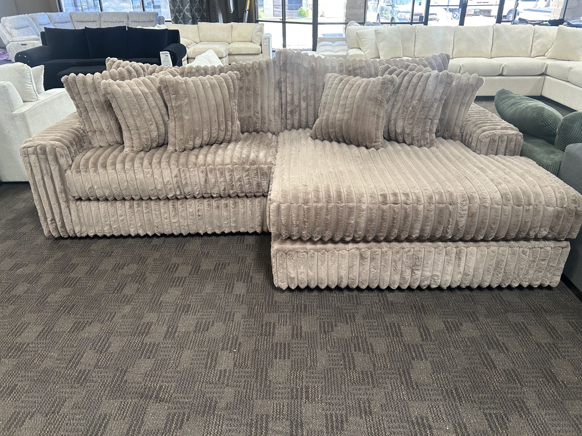Extra Deep Oversized Sectional couch