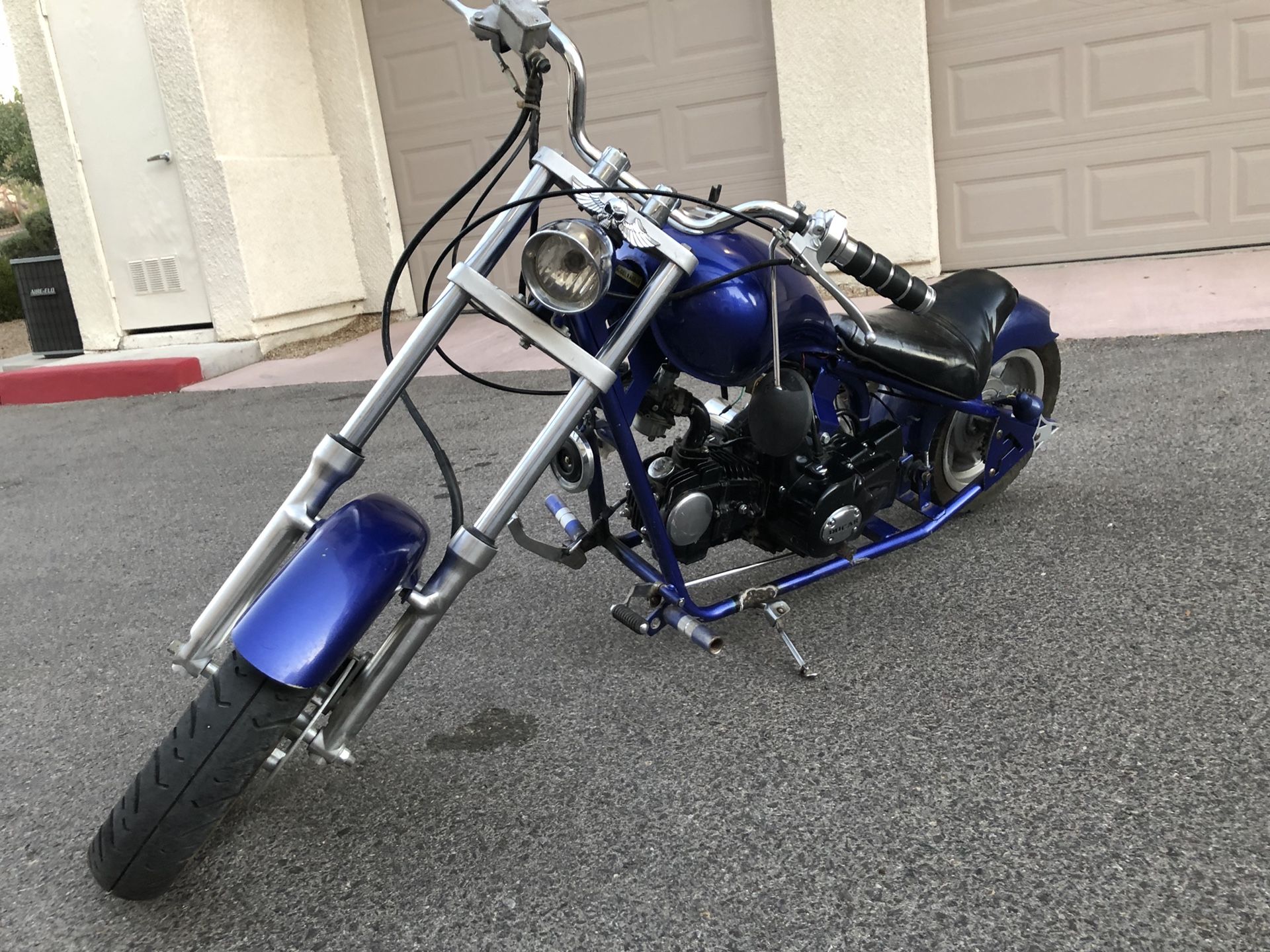 125cc Custom Made Mini Chopper!!! for Sale in Las Vegas, NV OfferUp