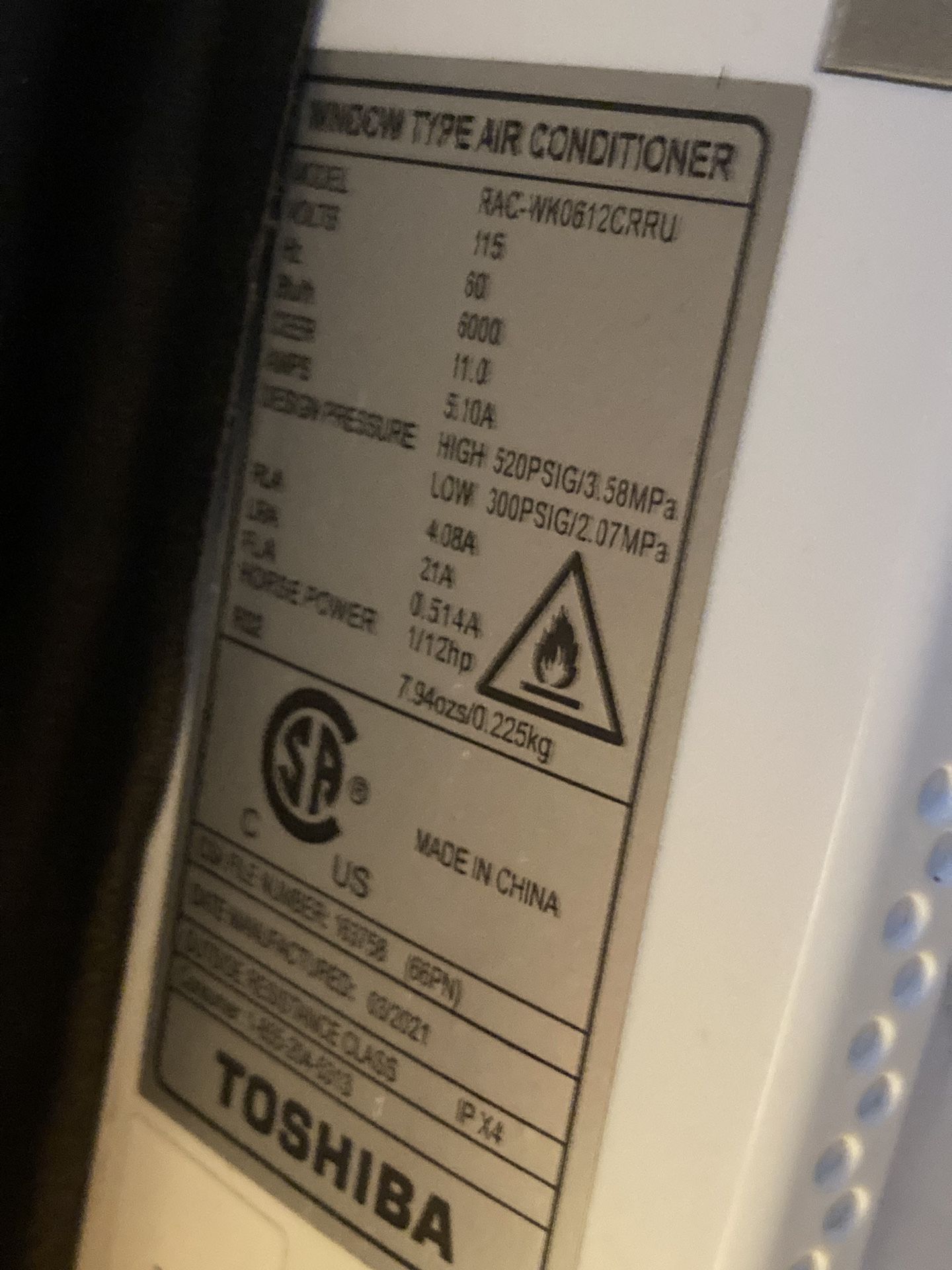 2 / 5000 BTU AC ‘s. 130.00 Each