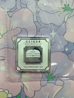 Geiger Edelmetalle 10g 999 Fine Silver Bar