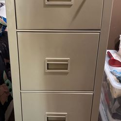 Filing Cabinet-Fire King 