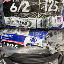 6/2 Romex electric copper wire 125ft new in original packaging ( price is firm )