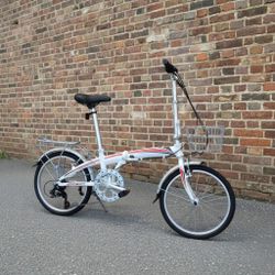 NEW 2026 KHS LATTE 20 7 SPEED GEARED FOLDING BIKE 