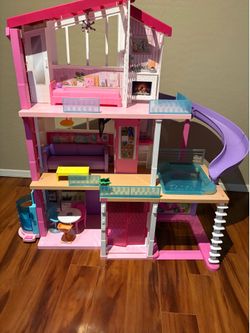 Barbie Dreamhouse – Fully Assembled, Good Condition