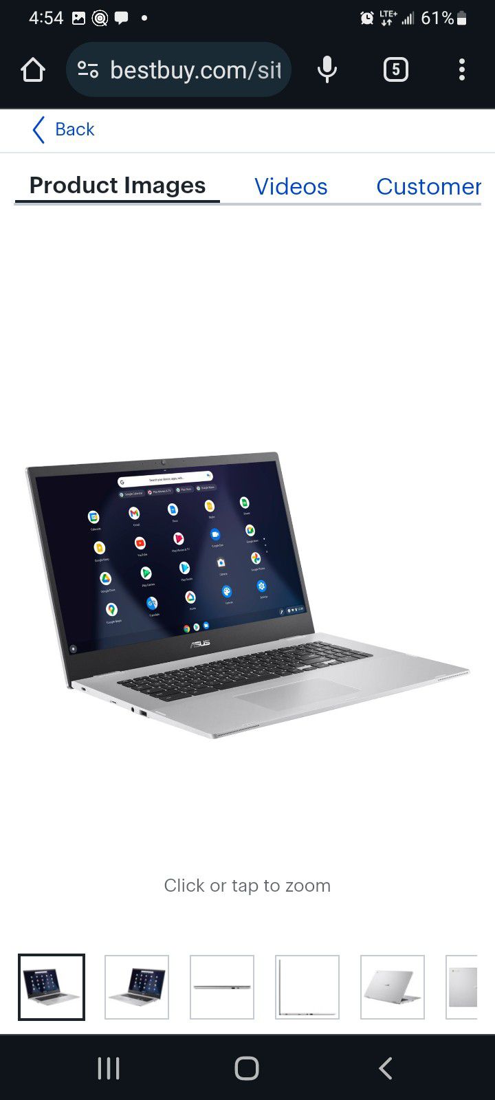 Asus- 17.3" Chrome book ÷backpack   $200$
