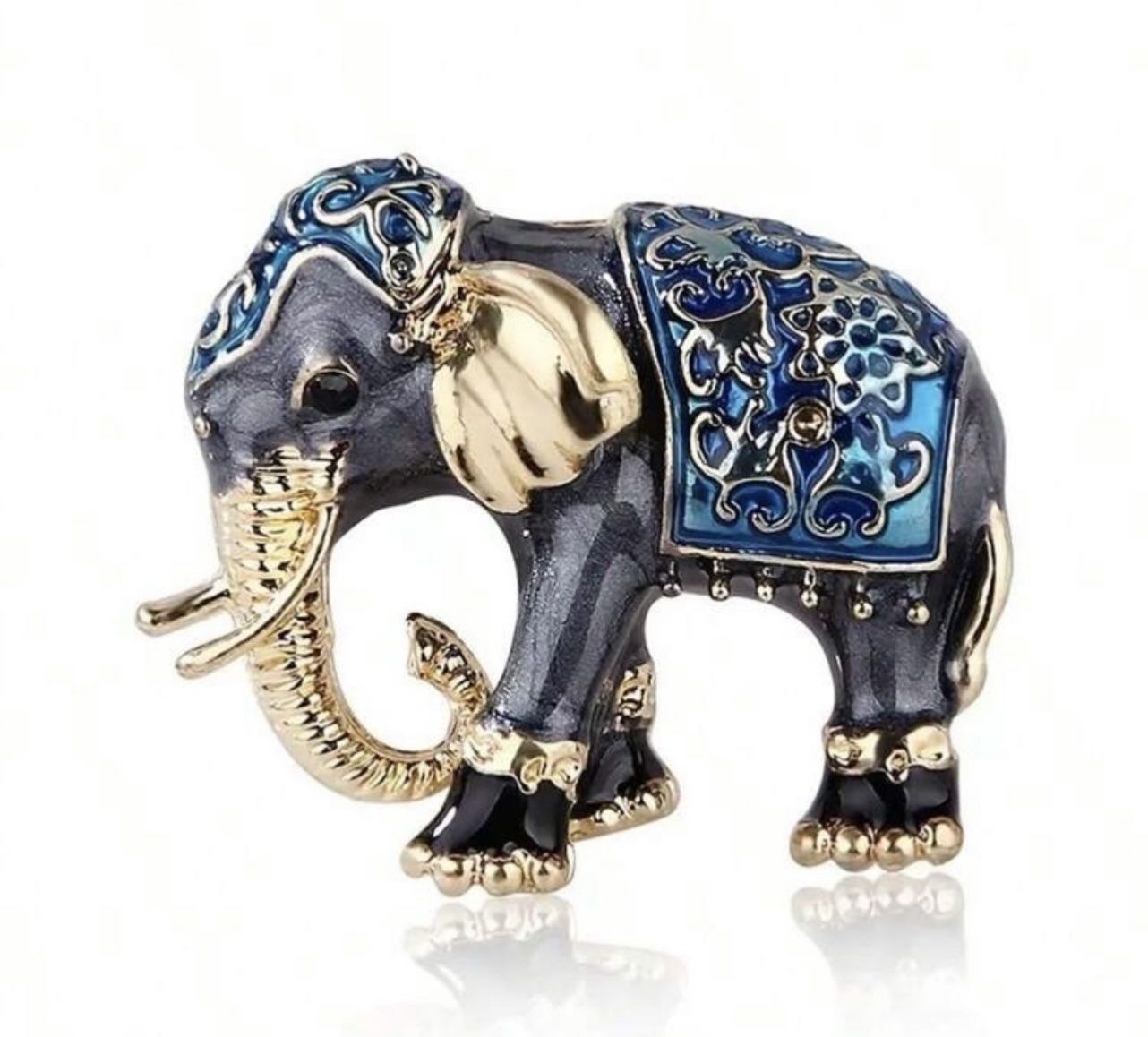 NEW women’s unisex elephant vintage brooch pin gift