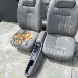 1996 Impala ss OEM front/rear seats in console needs to be reupholstered