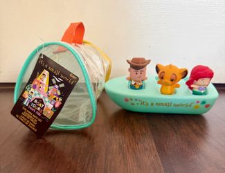 Toys-Disney World Small World Boat Bath Toy