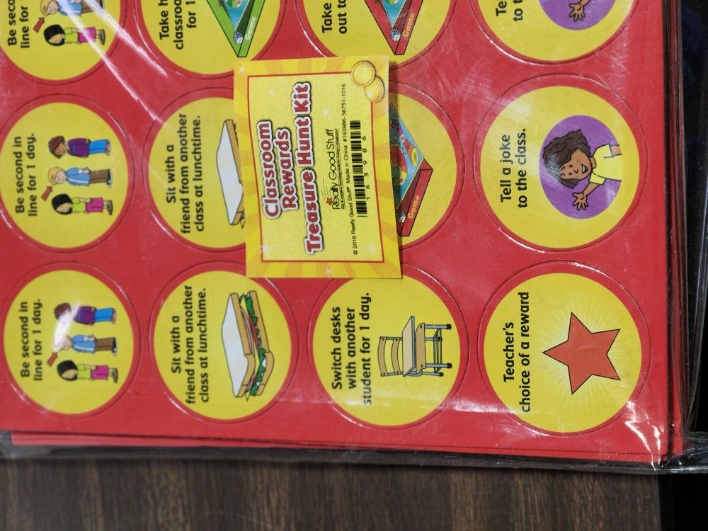 13 Packs For 25..00 Rewards TREASURE HUNT KIT