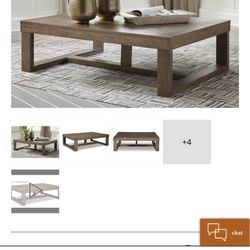 Oversized Coffee Table 