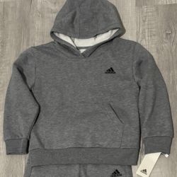 Brand New Adidas Boys Fleece Pullover Set Size 5