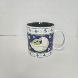 Star Wars The Mandalorian Grogu Holiday Mug Ugly Sweater Christmas Coffee Cup
