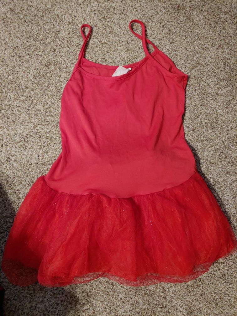 Red tutu dress costume