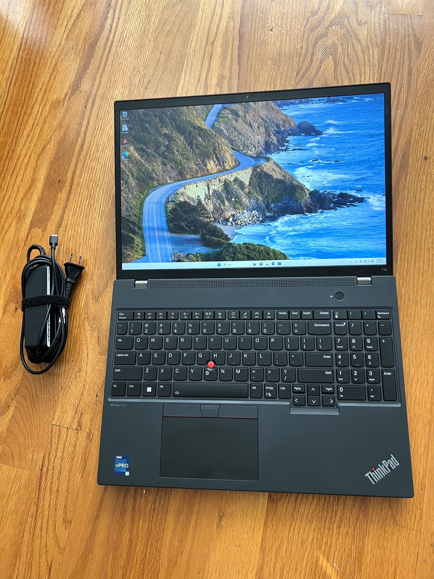 16 in Lenovo ThinkPad T16 G2 Touchscreen Laptop Win11 Pro i7 1365U 10-Cores @1.8Ghz RAM 32Gb SSD 512Gb Microsoft Office Product 2024 Warranty 3/2027