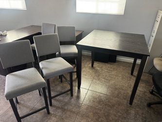 Tall Table with Chairs