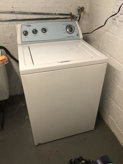 Washer and dryer