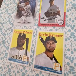 Pittsburgh Pirates Newer Baseball Cards Lot Of 17 Cards