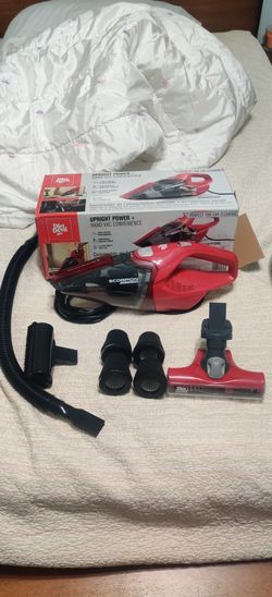 New Dirt Devil Scorpion + Carpet Roller Attachment + 4 Extra Filters