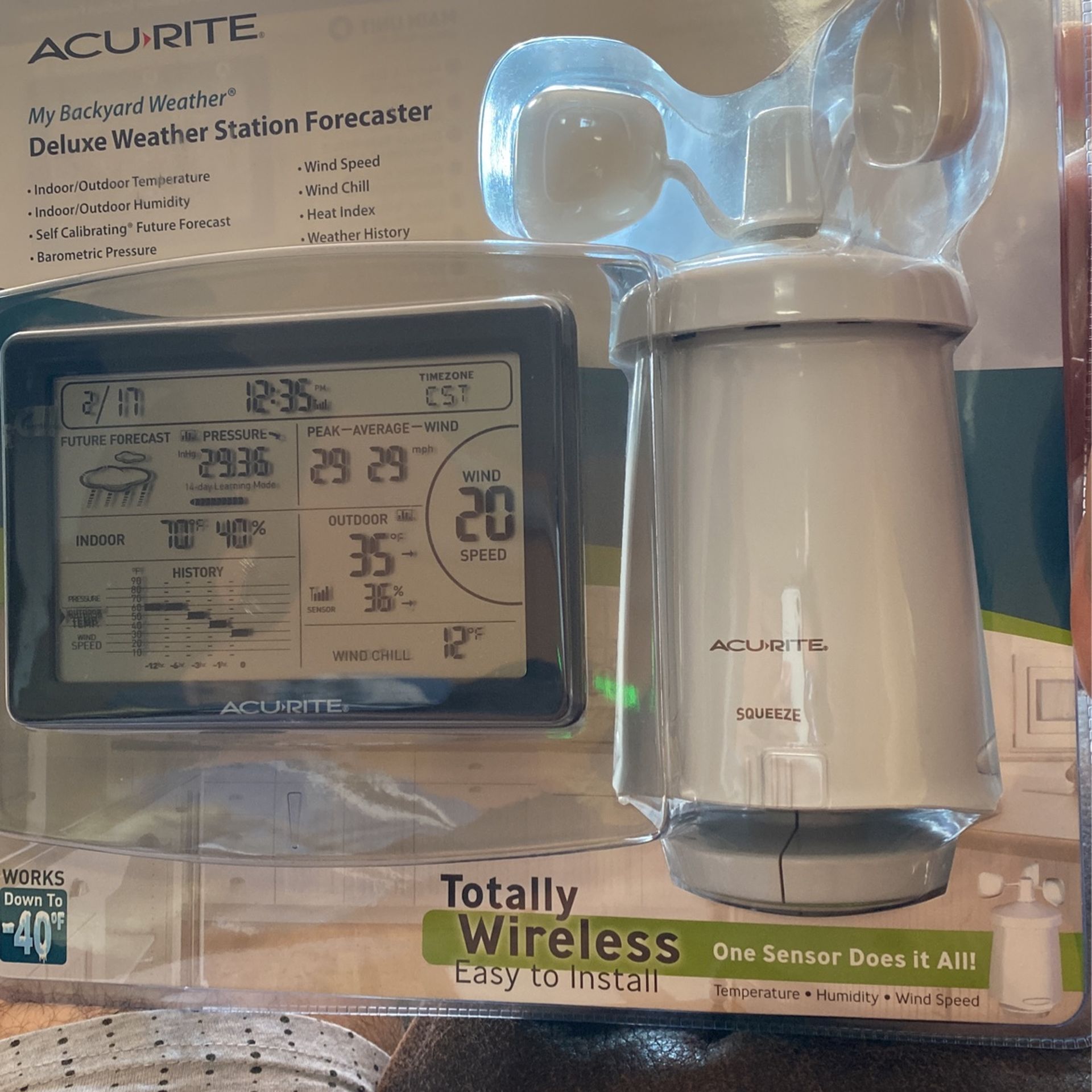 Acurite Delux Weather Station Frecaster