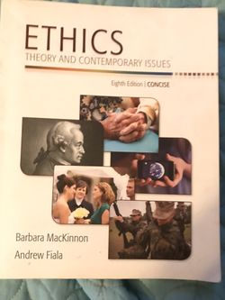 Ethics theory and contemporary issues