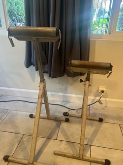 Adjustable Roller Stands Set of 2