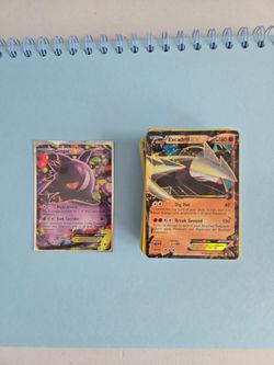 Bulk Lot of 100 pokemon cards + Rare Gengar EX